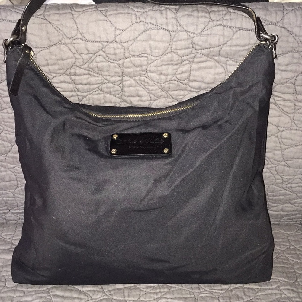 Kate Spade Nylon and Leather Shoulder Bag